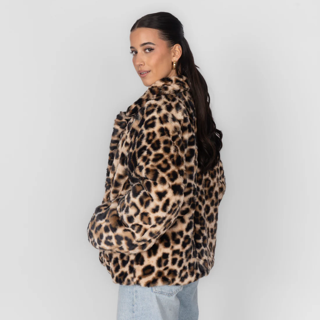 2-in-1 Leopard Wendejacke - Image 10