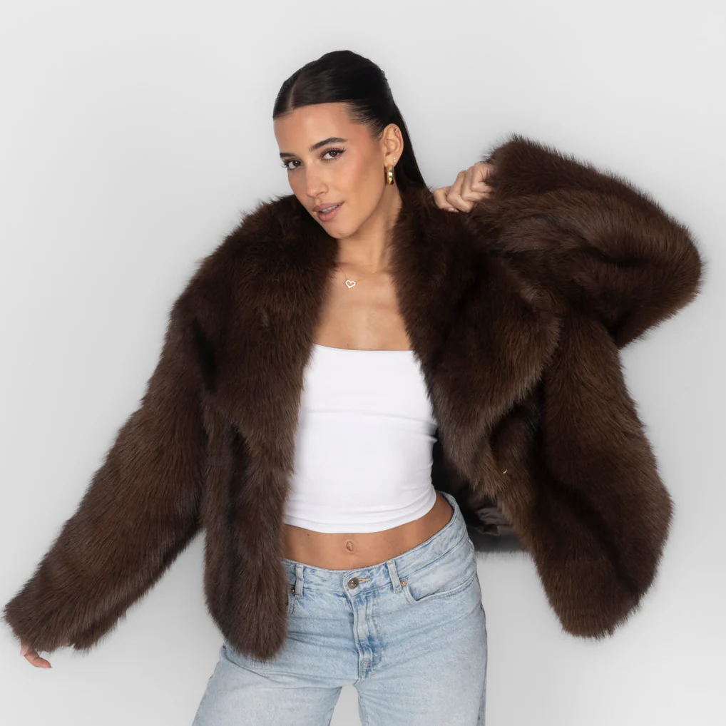 Bold Faux Fur Jacket