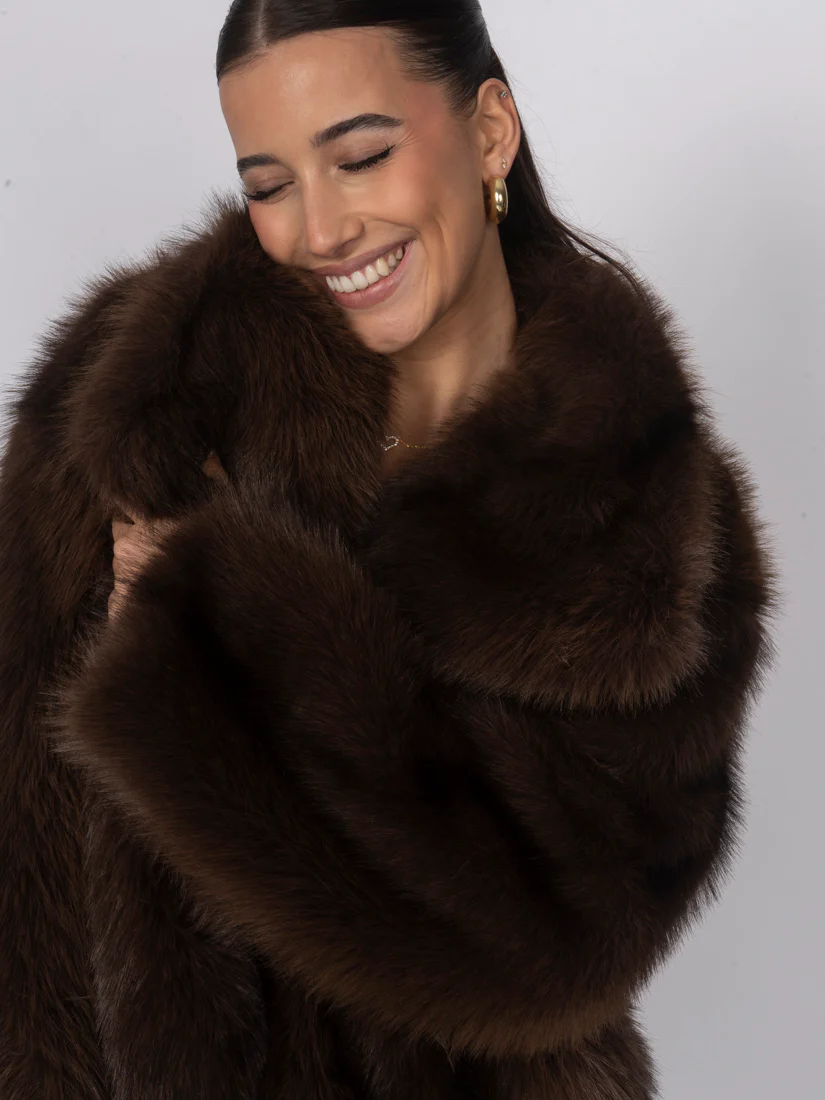 Bold Faux Fur Jacket - Image 3