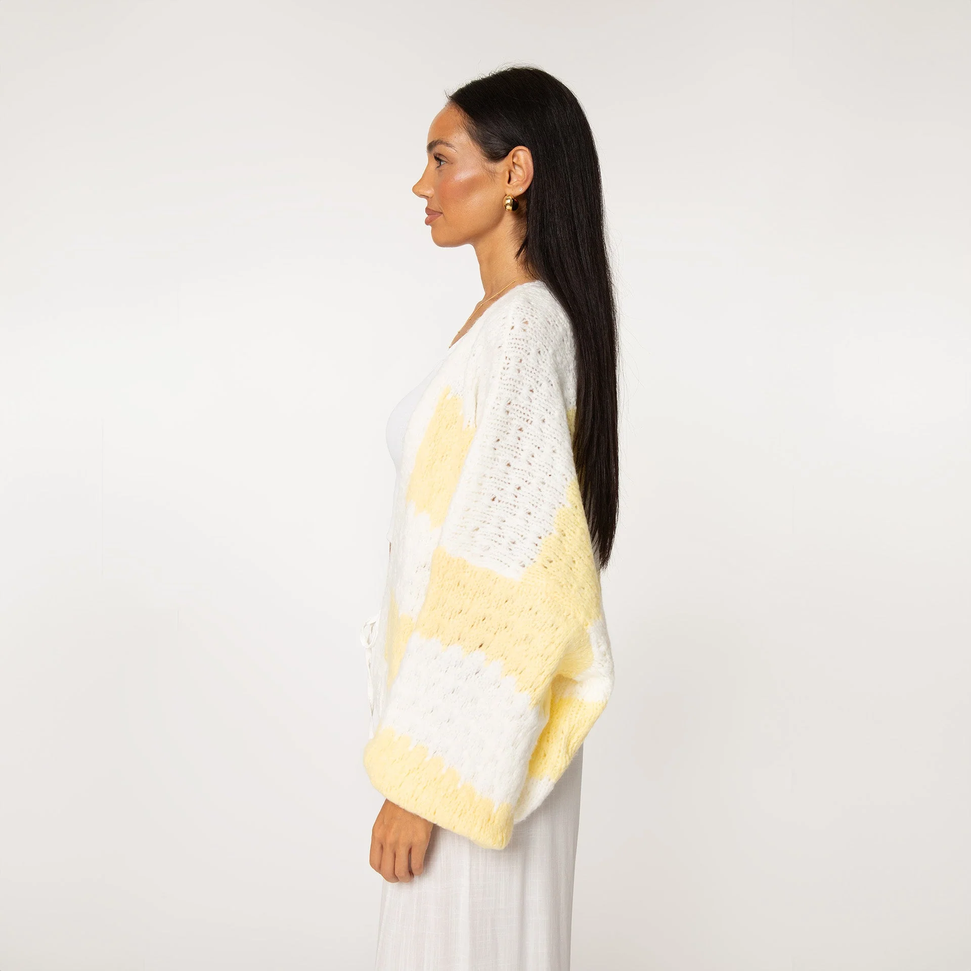 Bold Stripes Oversized Cardigan - Image 38