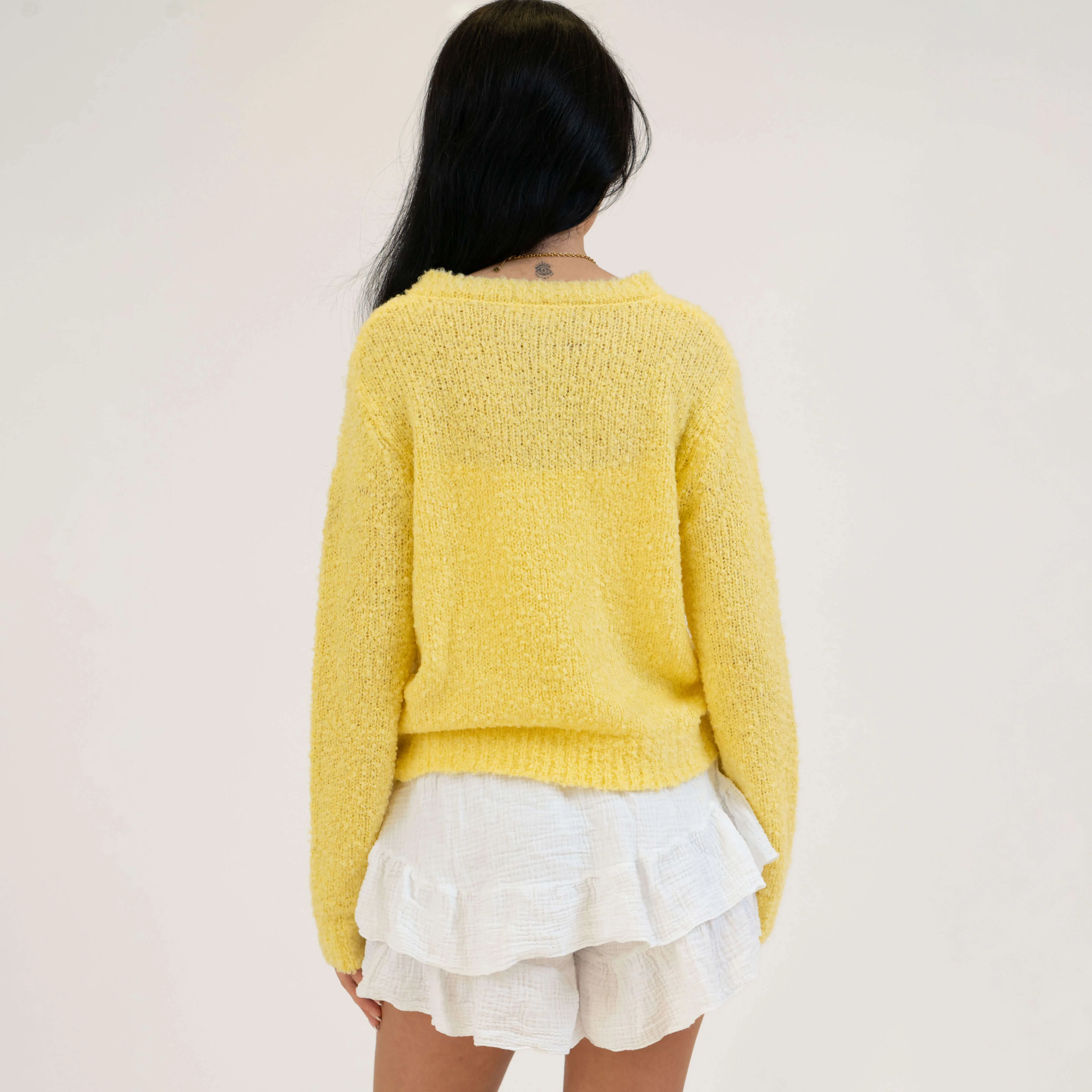 Bouclé Strickcardigan - Image 8
