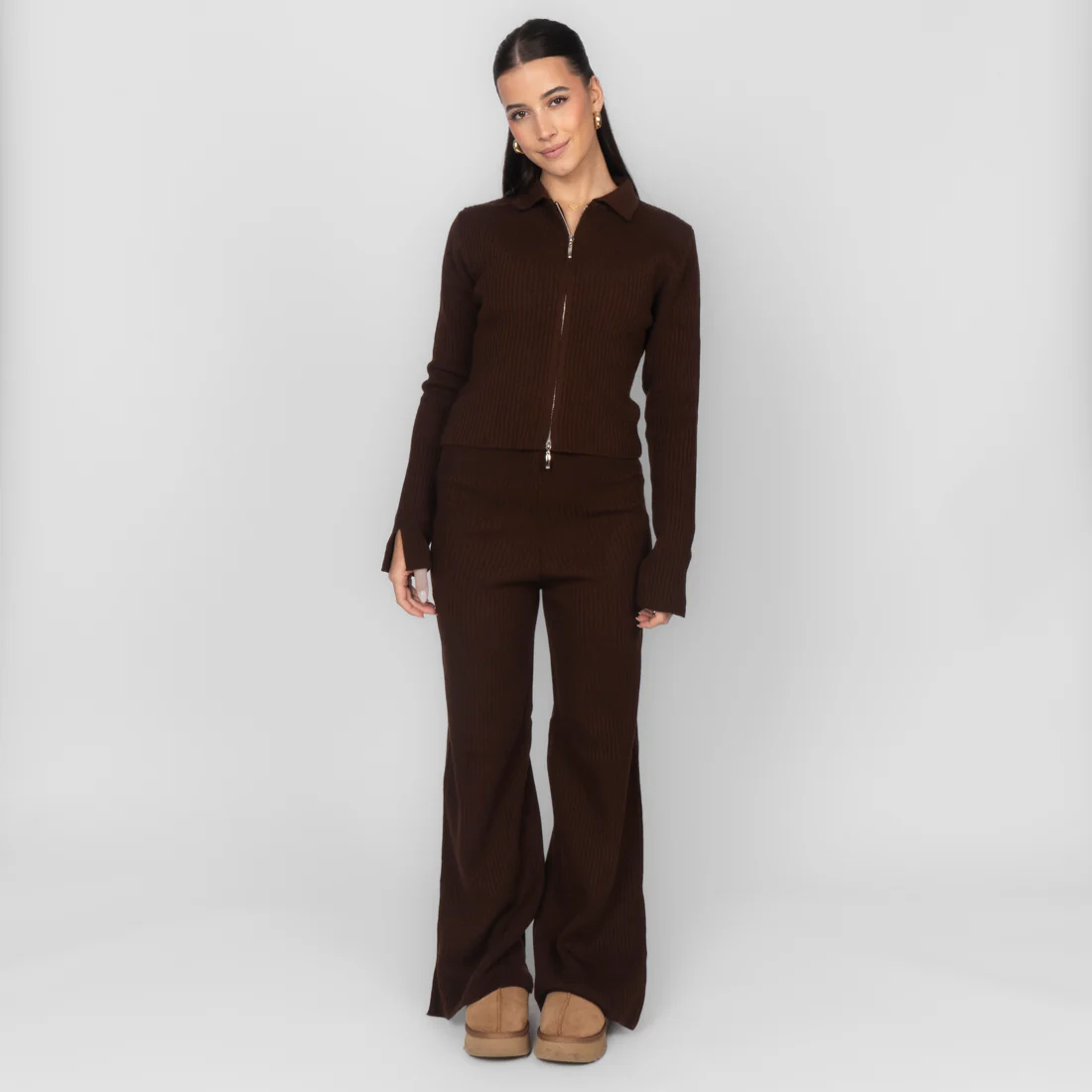 Essential Cropped Lounge Set