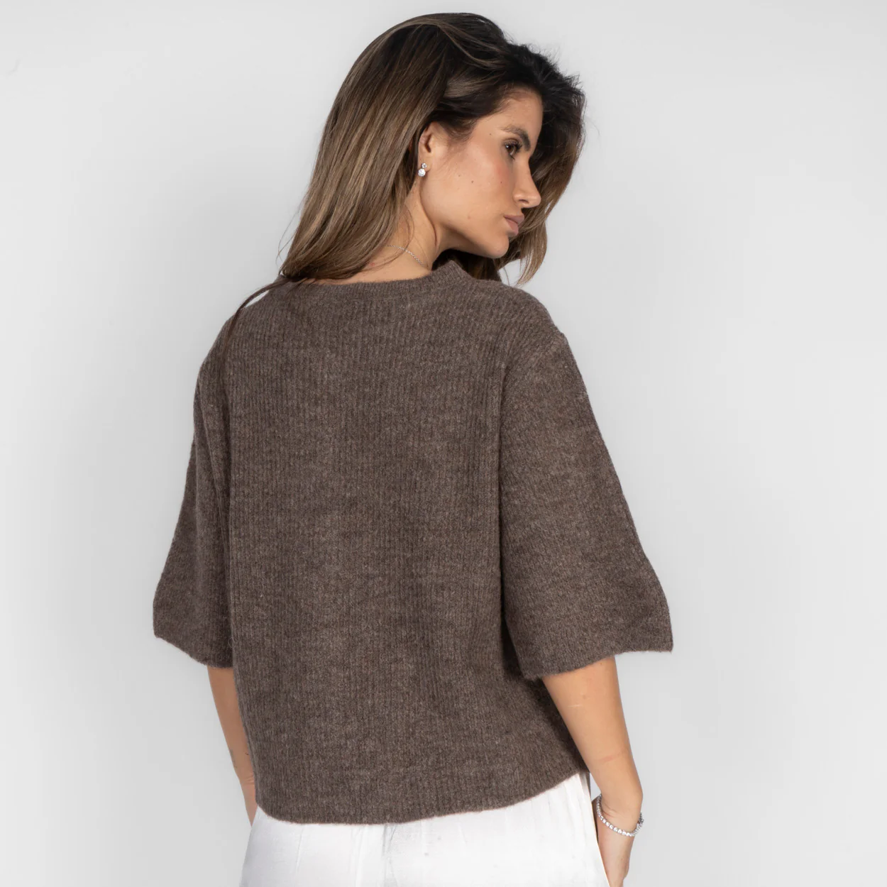 Kurzarm-Strickcardigan - Image 2