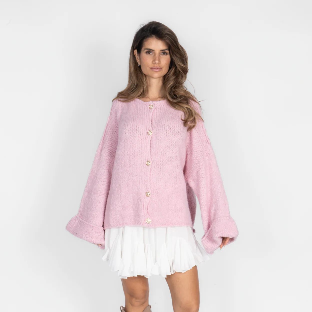 Oversize Soft Sleeve Cardigan - Image 31