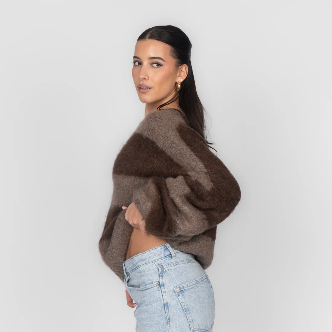Ultra Soft Stripe Sweater - Image 15