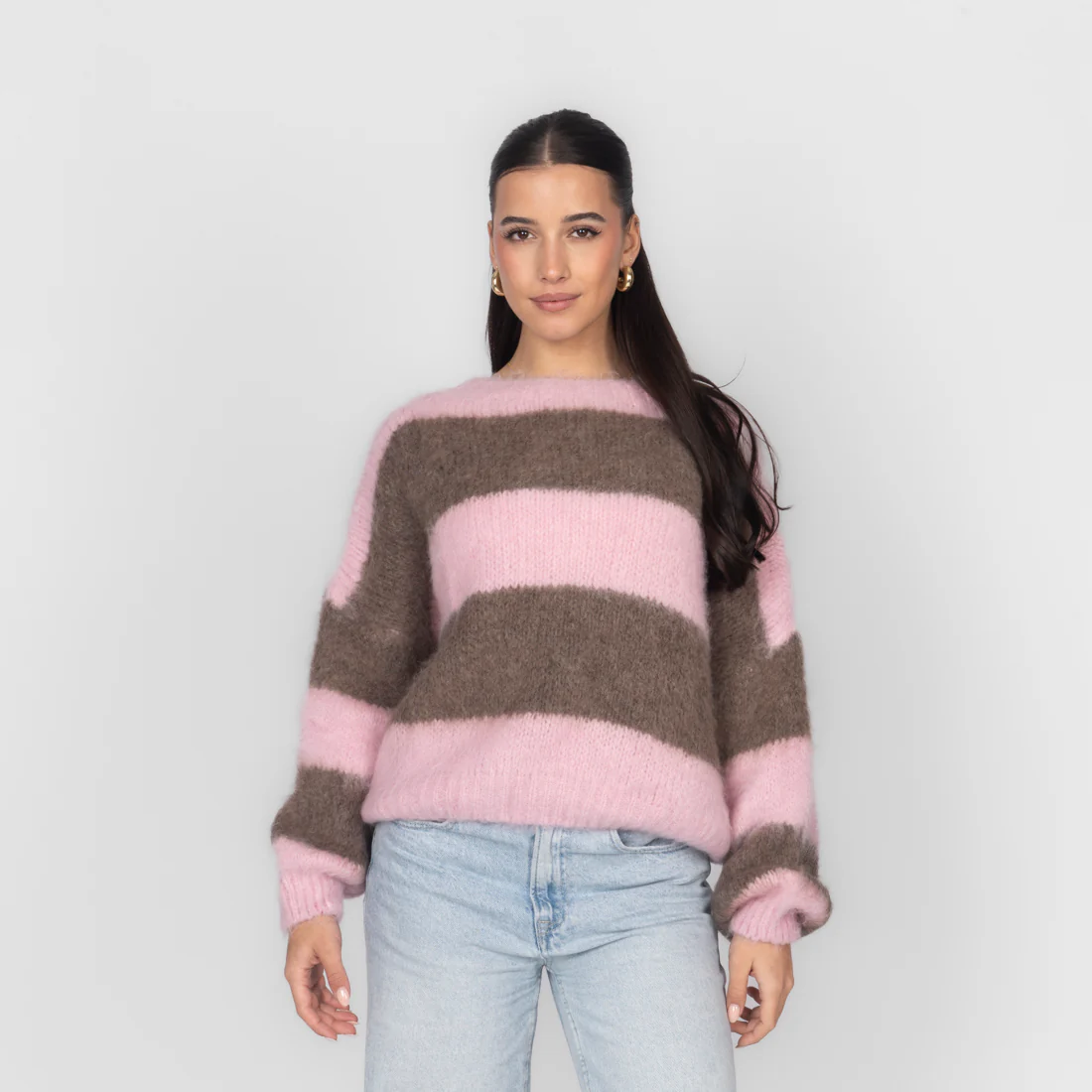 Ultra Soft Stripe Sweater - Image 6