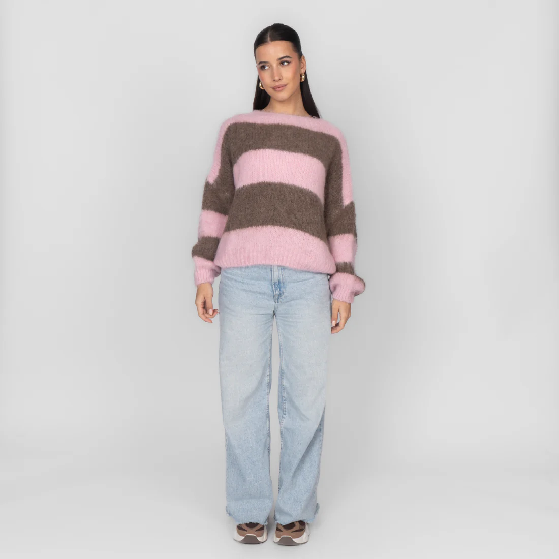 Ultra Soft Stripe Sweater - Image 8
